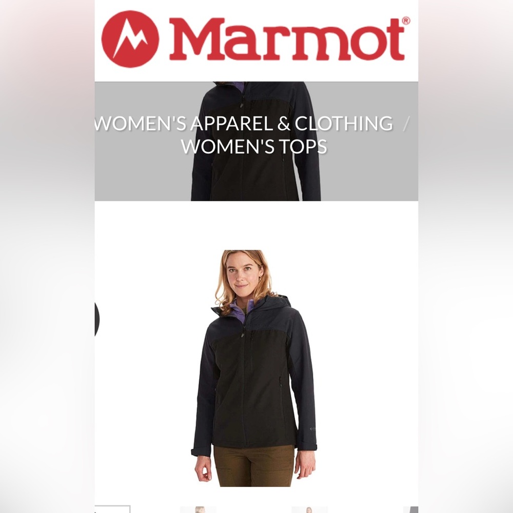 NWT Marmot Lightweight Gore-Tex Windstopper Jacket